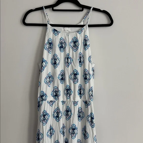 Maurices White and Blue Maxi Dress Size M - Picture 2 of 8